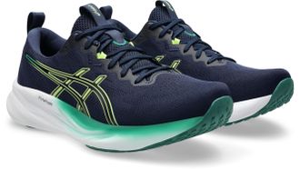 Asics Laufschuh ASICS GEL-PULSE 16, Damen, Gr. 45, gelb (midnight, lucid gelb), Textil, Schuhe Laufschuh
