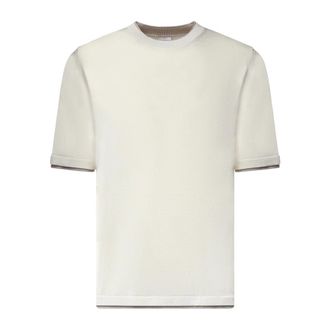 Eleventy Heren, Tops, Wit, Maat: M