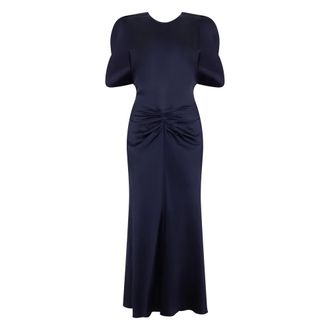 Victoria Beckham Dames, Jurken, Blauw, Maat: XS