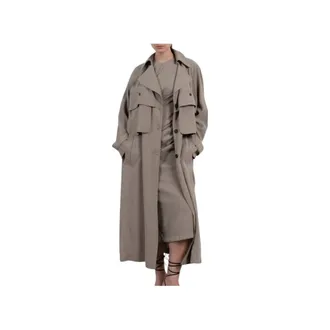PDR Phisique Du Role 25P042 Long Trench - female - Phisique du Role - Trench Coats - Beige - XS - Coats