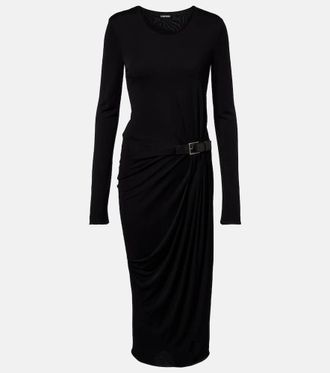 Tom Ford Abito midi in jersey