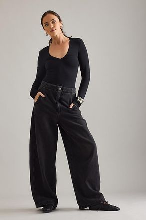 Maeve The Saturday Scoop V-Neck Tee