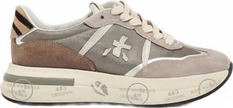 Premiata Womens Cassie Sneakers In Turtledove