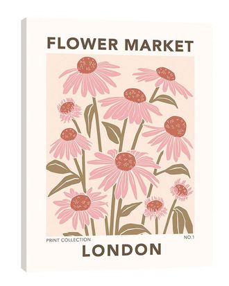 Fairchild Paris London Flower Market By Kristie Millan Wall Art