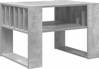 vidaXL Mesa De Caf&eacute; Gris Concreto 66 X 49,5 X 45 Cm Vidaxl
