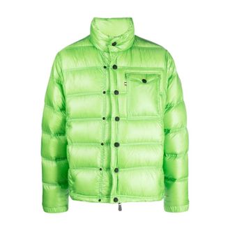 Moncler Down Jackets, male, Green, Size: M Raffort Padded Jacket