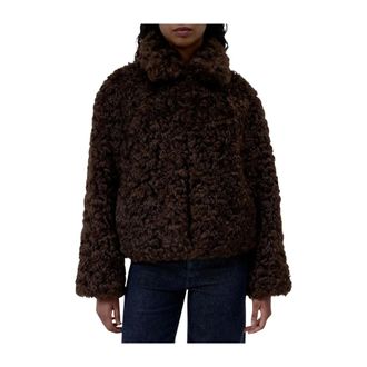 Closed Cappotti Chiusi Marrone - - Jackets - Donna - Marrone - M