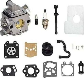 Elle Kit De Carburador Ms170 Ms180 C1q-s57a Para Motosierras/cortac&eacute;spedes Stihl 017 018 Ms 170 180 180c Ms170 Ms180 Ms170c Ms180c Con Kit De Puesta A Punt