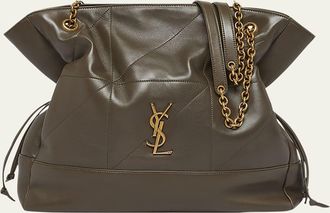 Saint Laurent Jamie 4.3 Medium Shopping Tote Bag in Quilted Leather