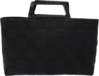 Ferragamo Pre-owned Canvas Tote Bag - Dames - Vintage Shopper - Zwart - ONE Size - Vintage