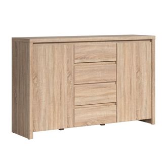Petits Meubles Buf&eacute; 2 puertas y 4 cajones tableros de aglomerado laminados madera