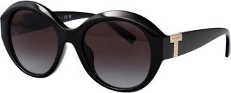 Tiffany & Co. Zonnebril - Dames - Zonnebrillen - Zwart - 53 MM - Accessoires
