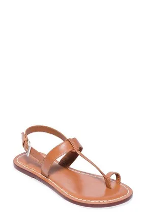 Bernardo Maverick 2 Toe Ring Sandal in Luggage at Nordstrom, Size 9.5