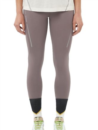 Salomon Womans Shakeout Core Stellar 28 Tights In Iron