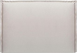 Colchones Aznar Cabecero De Cama Alma Tapizado Blanco - Cama De 135