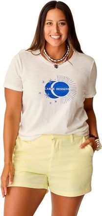 Carve Designs Cassidy Graphic Tee in Cloud Celestial at Nordstrom, Size X-Large