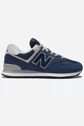 New Balance Mens 574 Core Sneakers In Navy With White