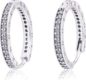 Pandora Signature Hoop Earrings