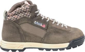 Autry Brown Logo Sneakers