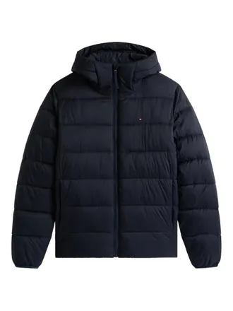 Tommy Hilfiger hooded padded jacket - Blue