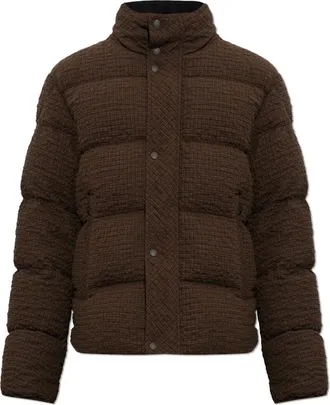 Moncler Heren, Jassen, Bruin, Maat: L Katoen