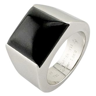 Cartier White Gold White Gold (18K) Band Ring (Pre-Owned)
