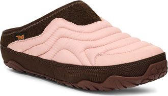 Teva ReEmber Terrain Quilted Water Repellent Mule in Rose Smoke/Chocolate Brown at Nordstrom, Size 10