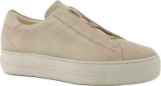 Paul Green Dante Slip-On Sneaker in Safari Suede at Nordstrom, Size 11.5Us
