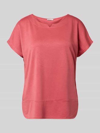Tom Tailor Regular Fit T-Shirt aus Modal-Mix in Pink, Gr&ouml;&szlig;e XXL