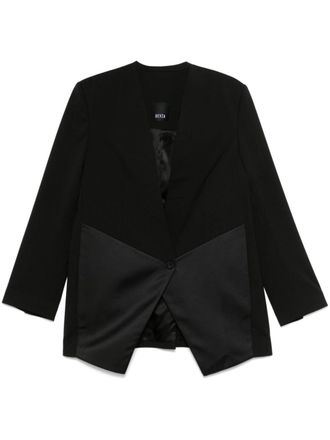 Bevza Sharp jacket - women - Elastane/Viscose/Wool - M - Black