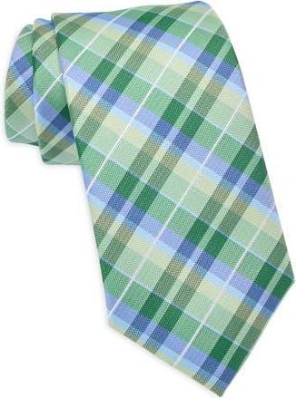 Tommy Hilfiger Moura Plaid Tie in Green at Nordstrom Rack