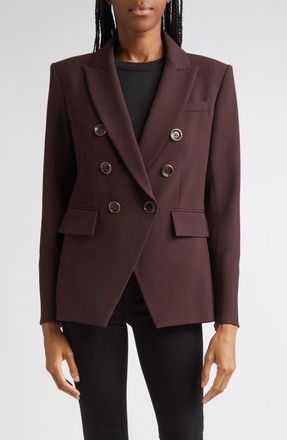 Veronica Beard Miller Dickey Jacket in Dark Currant at Nordstrom, Size 12