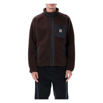 Carhartt Work in Progress Carhartt Wip, Fleece Jackets, male, Brown, Size: S Prentis Liner