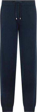 Malo Broek met trekkoord - Heren - Sweatpants - Blauw - M - Kasjmier - Broeken