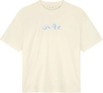 Olaf Hussein Dames, Tops, Beige, Maat: XL