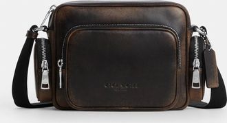 Coach Fletcher Crossbody Bag In Loved Leather