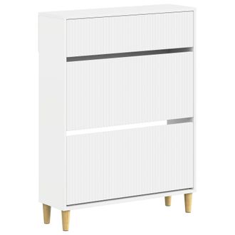 vidaXL Armario Zapatero Arnhem 78 X 24 X 103 Cm Madera De Ingenier&iacute;a Vidaxl