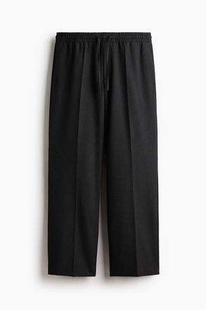 H&M Hose in Relaxed Fit - Dunkelgrau