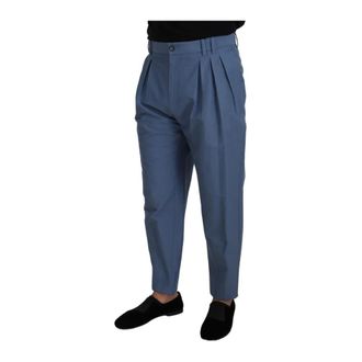 Dolce & Gabbana Pantalones Pt 01 de Pinzas - Trousers - Hombre - Azul - M