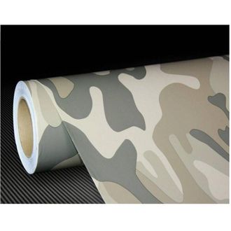 Trade Shop Trade Shop - Rotolo Pellicola Adesiva Auto Moto Interno Esterno Camouflage 152cmx30m