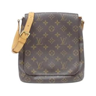 Louis Vuitton Pre-owned Cross Body Bags, female, Brown, Size: ONE SIZE Pre-owned Musette Salsa Monogram Shoulder Bag