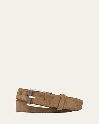 W. Kleinberg Mens Suede Belt