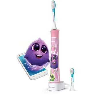 Philips Sonicare For Kids Connected HX6352/42 Spazzolino da denti elettrico per bambini Rosa