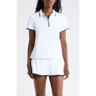90 Degree by Reflex Wonderlink Recharge Polo in White at Nordstrom Rack, Size Small