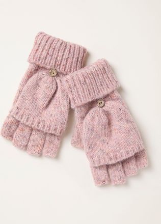 Fat Face FatFace Pink Confetti Overflap Gloves