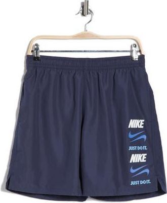 Nike 7-Inch Breaker Stacked Swim Shorts in Midnight Navy at Nordstrom Rack, Size Xx-Large