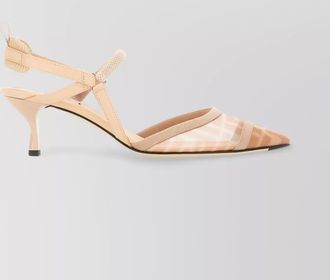 Fendi strappy colibr&igrave; lite kitten heel pumps