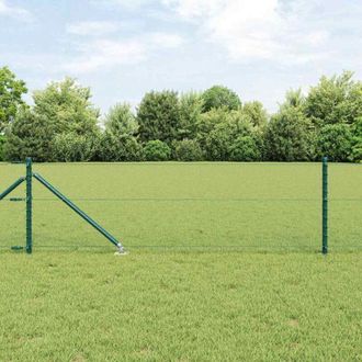 vidaXL Valla De Alambre Soldado Con Picos 25 X 0,6 M (a X H) Vidaxl