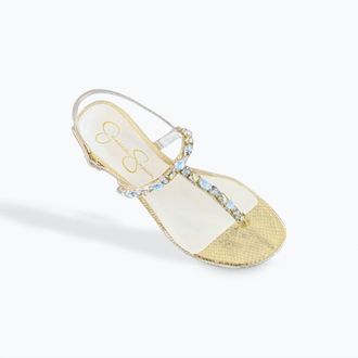 Jessica Simpson Womens Dehna Sandals In Gold