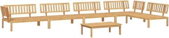 vidaXL Vidaxl - 6 Piece Garden Pallet Sofa Set Solid Wood Acacia
